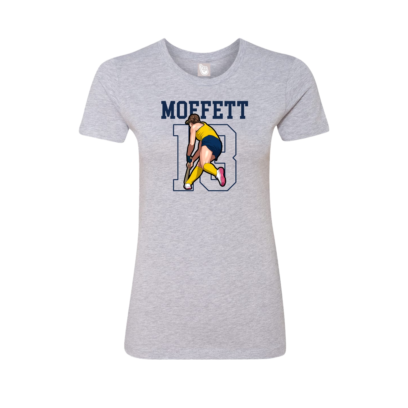 Fitted Women's Tee — Shirsey in Grey