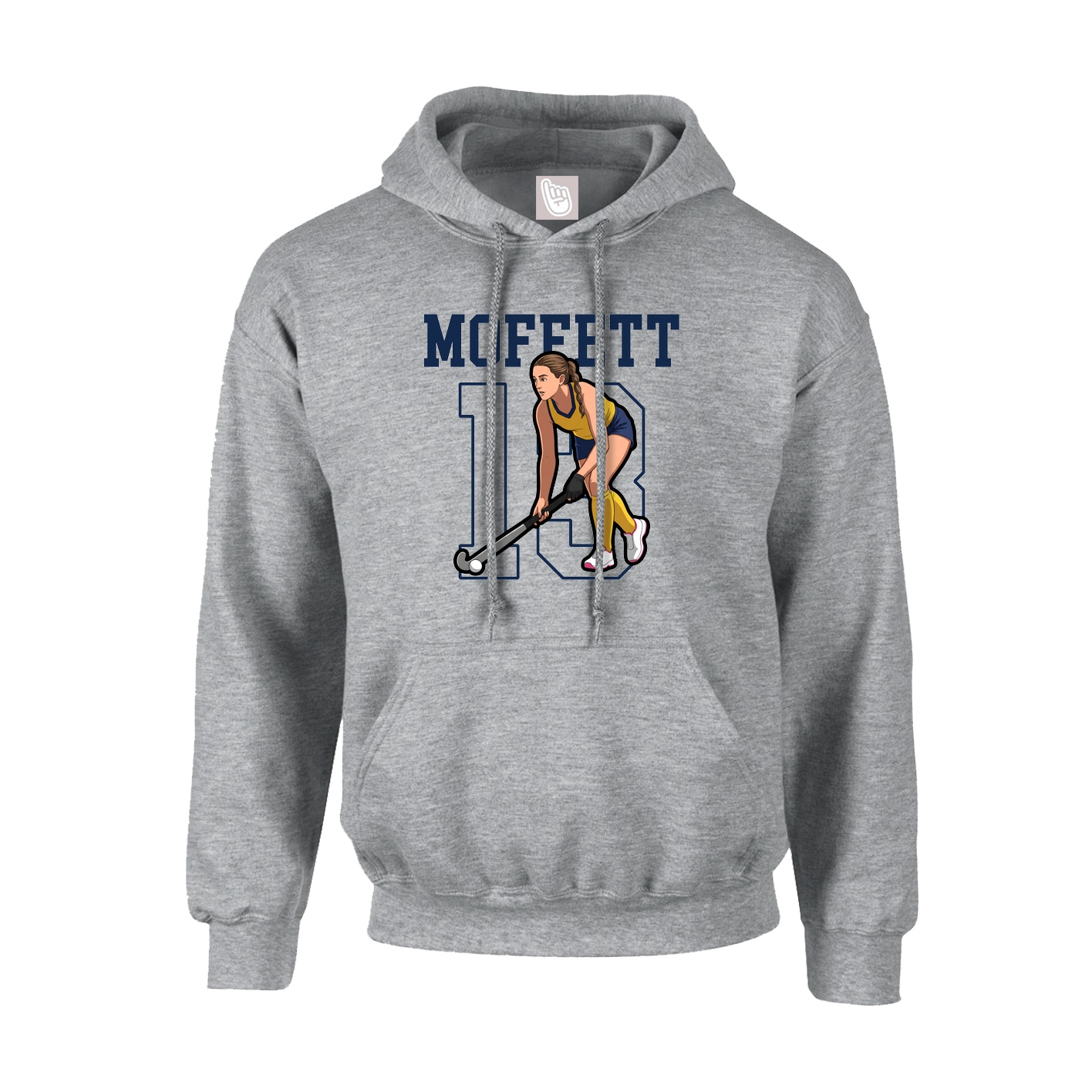 Hoodie — Shirsey in Grey