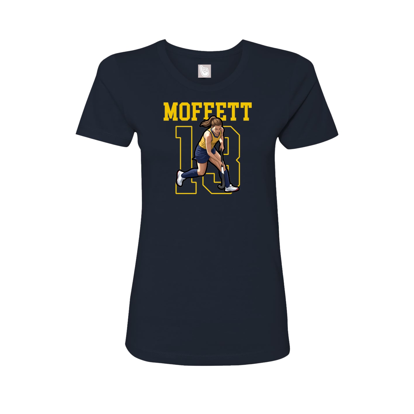 Fitted Women's Tee — Shirsey in Navy