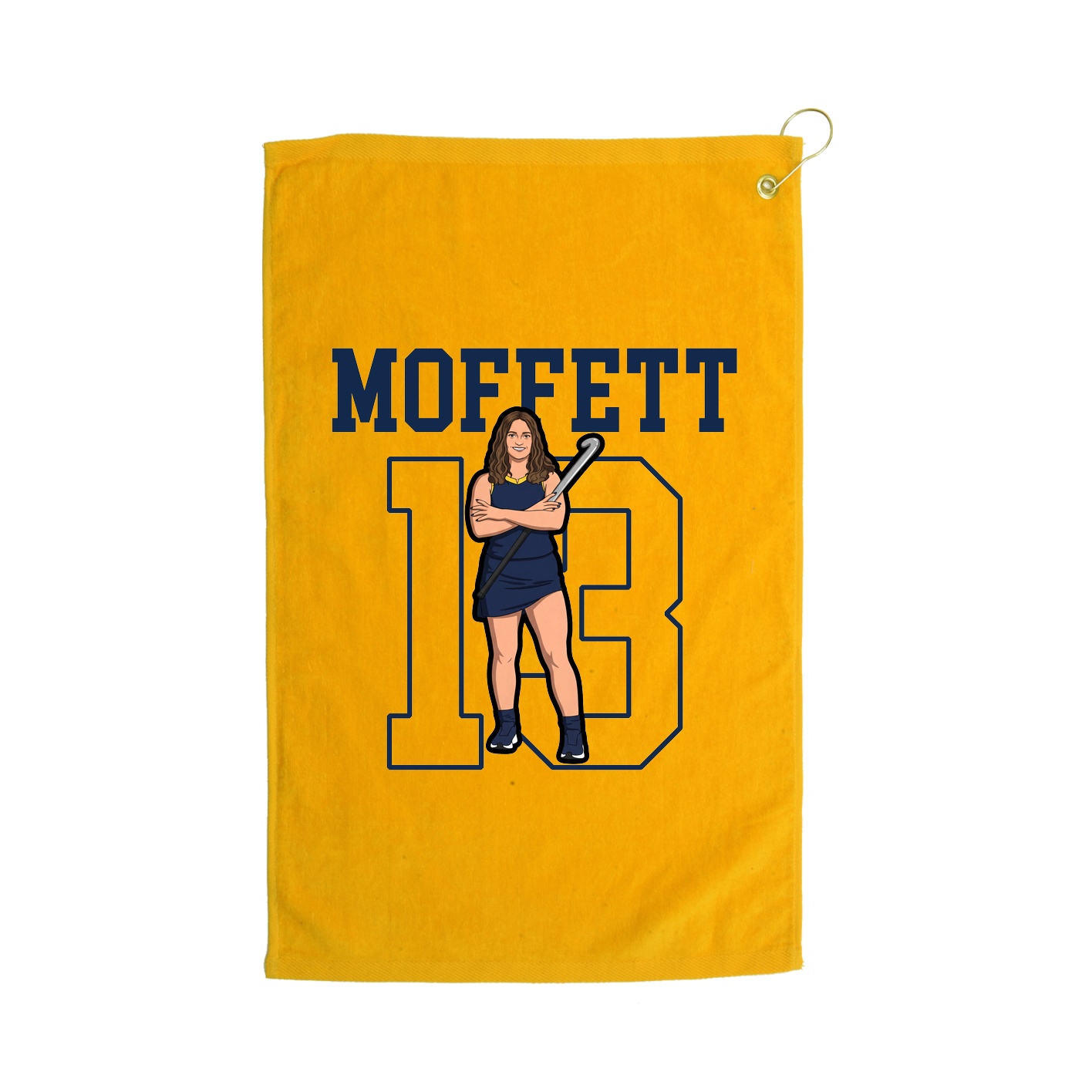 Golf Towel — Shirsey in Gold