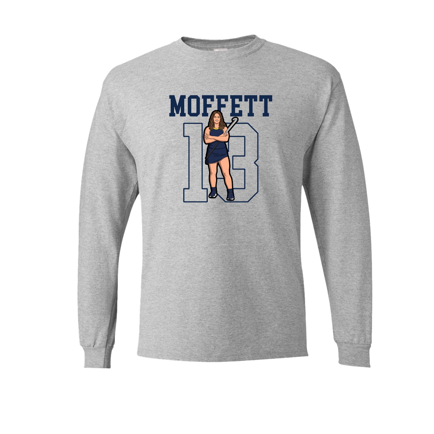 Long Sleeve Tee — Shirsey in Grey