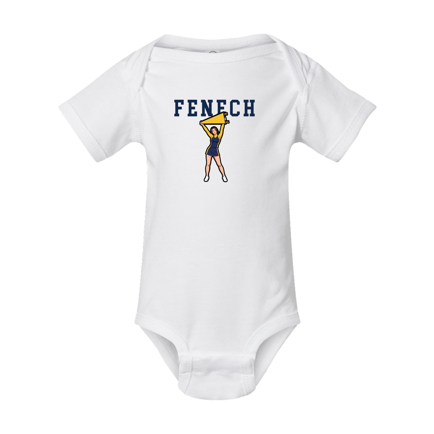 Baby Onesie — Shirsey in White