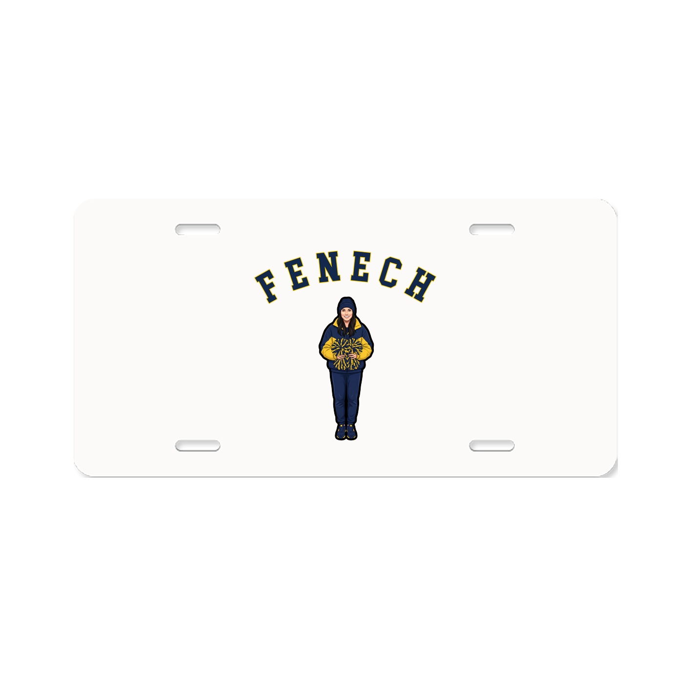 License Plate — Shirsey Arch in Classic