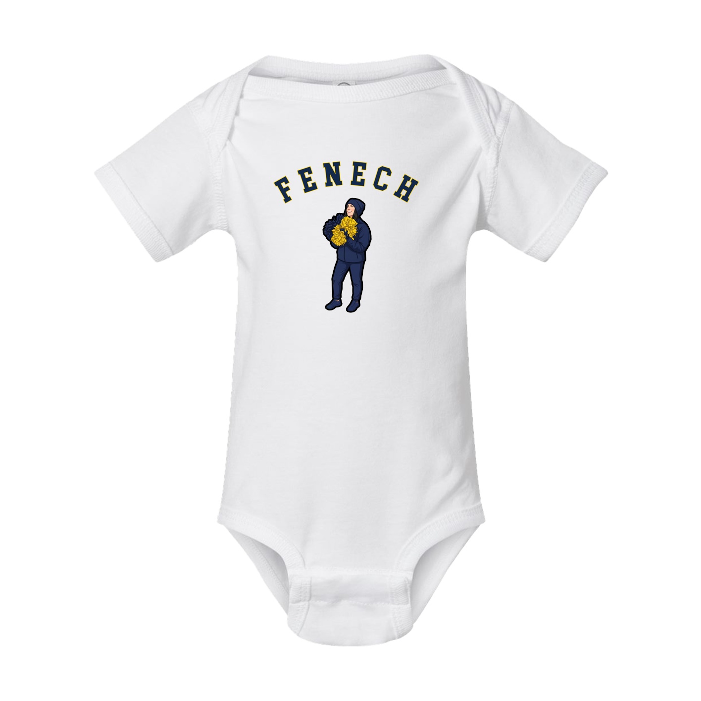 Baby Onesie — Shirsey Arch in White