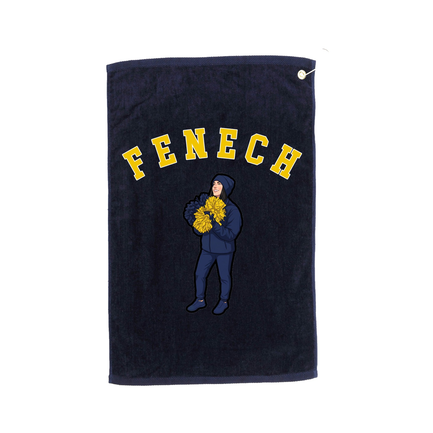 Golf Towel — Shirsey Arch in Navy