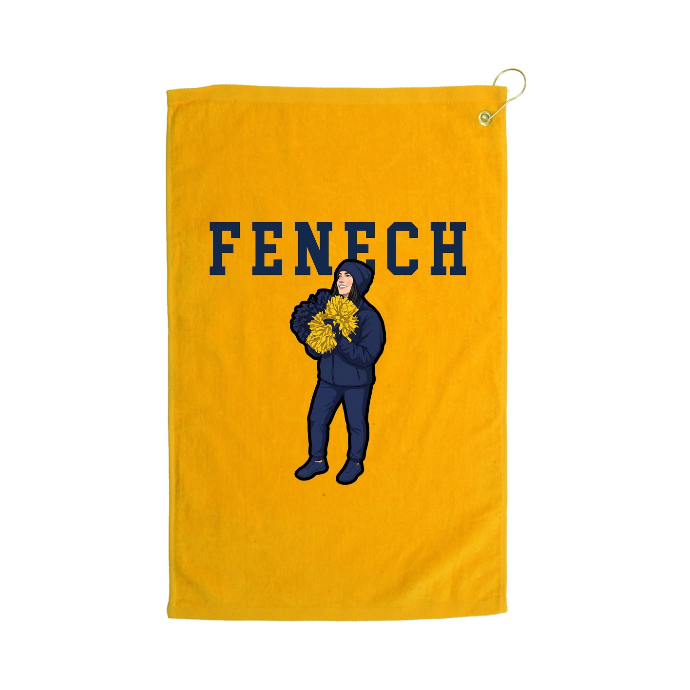 Golf Towel — Shirsey in Gold