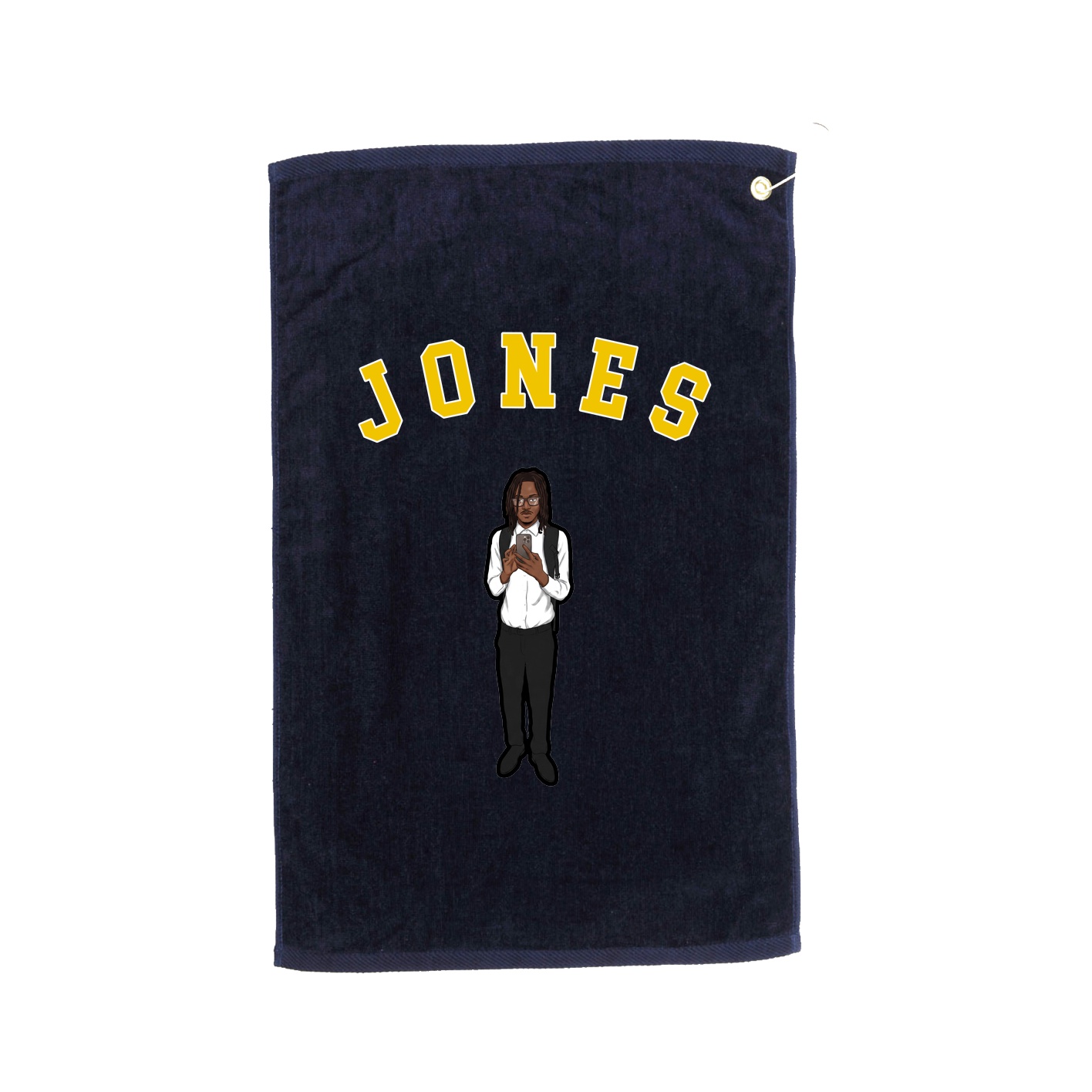 Golf Towel — Shirsey Arch in Navy