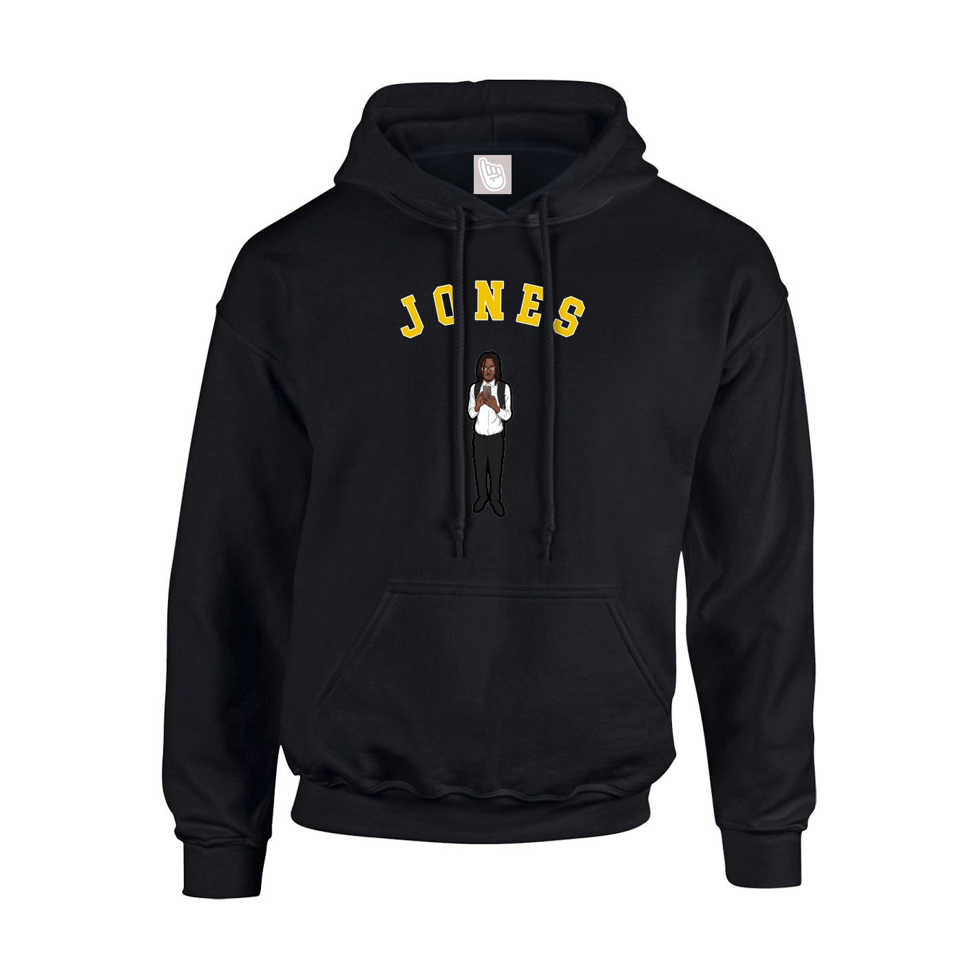 Hoodie — Shirsey Arch in Black