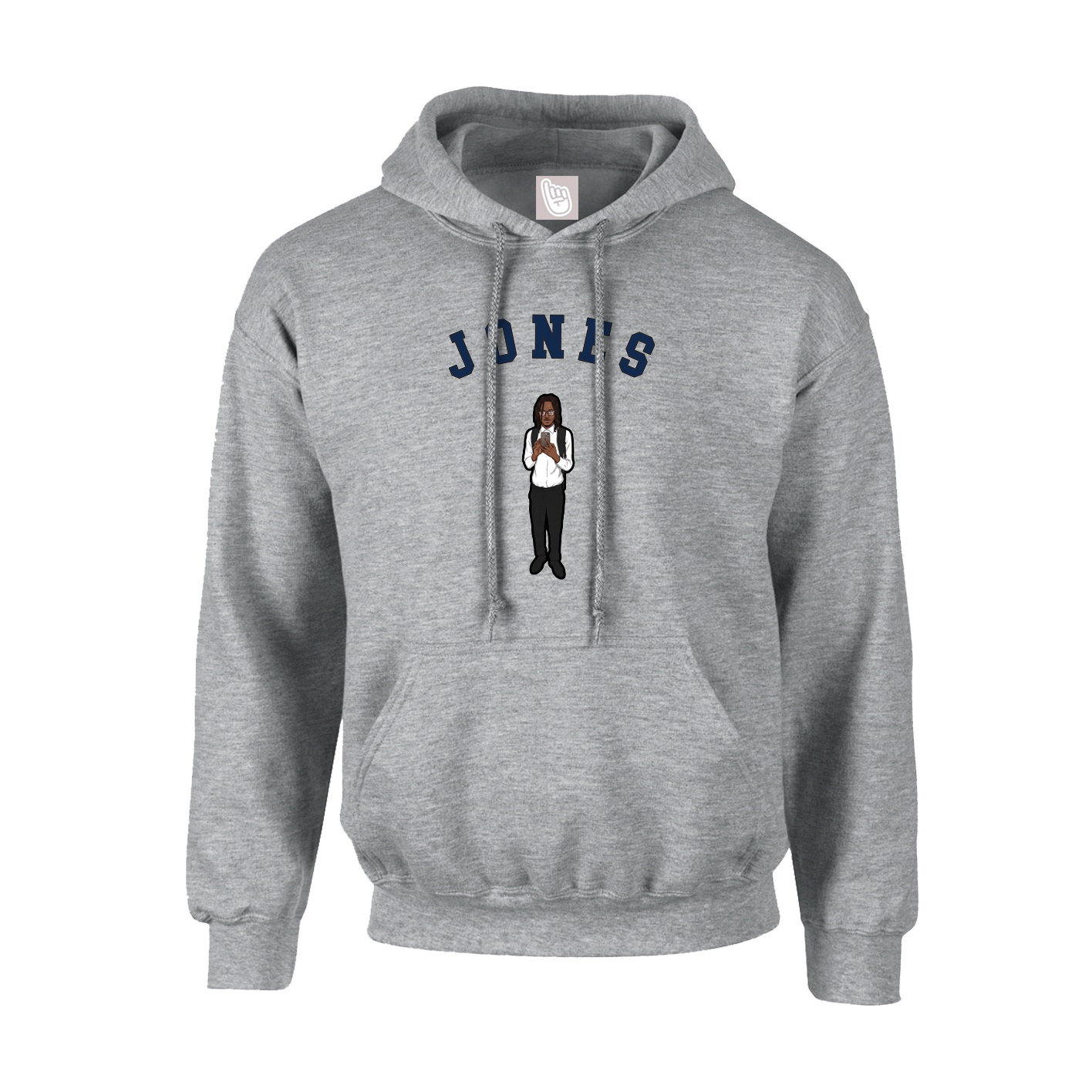 Youth Hoodie — Shirsey Arch in Grey