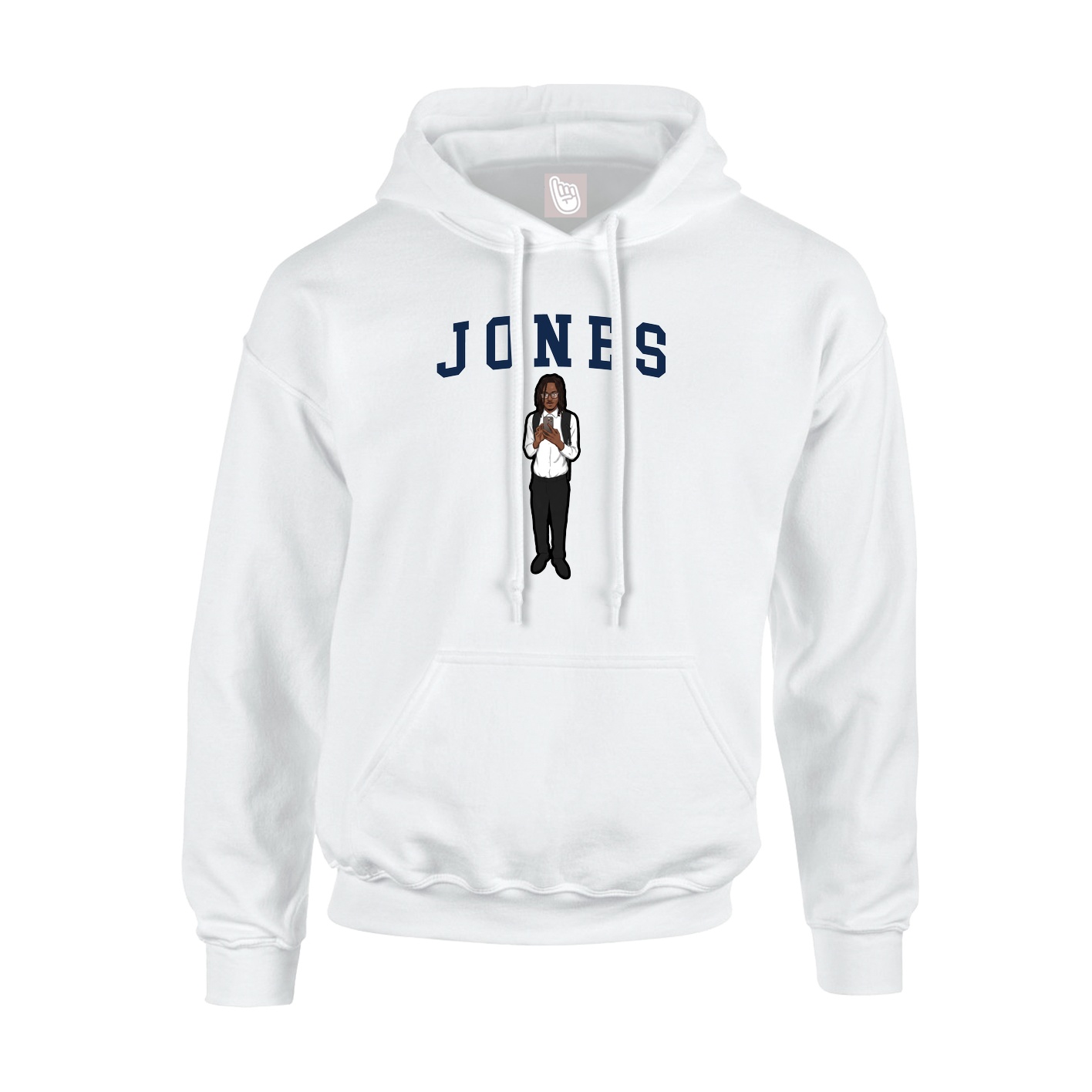 Youth Hoodie — Shirsey in White