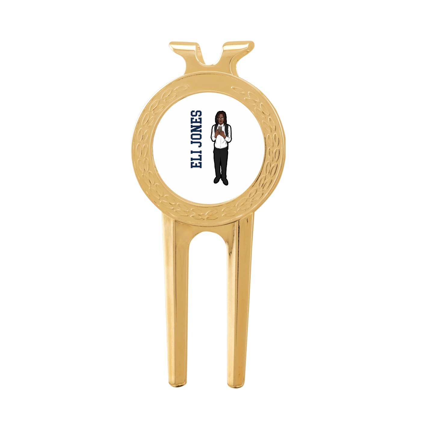 Divot Tool with Ball Marker — Name Vertical in Classic