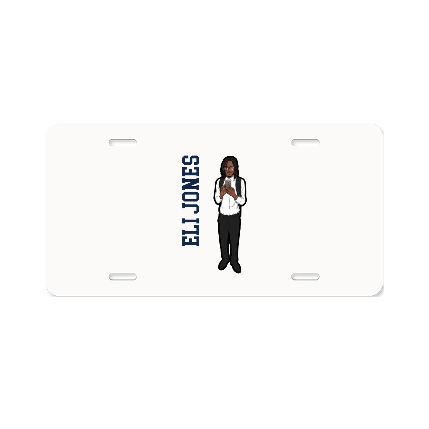 Aluminum License Plate