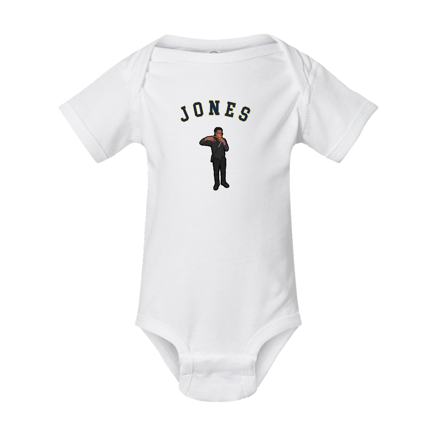 Baby Onesie — Shirsey Arch in White