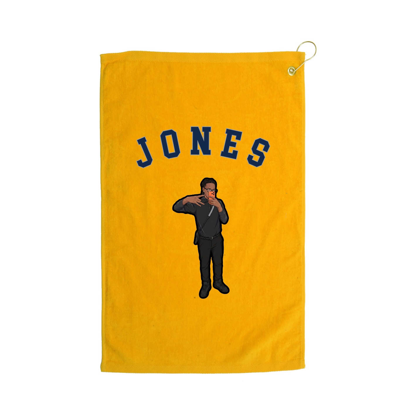 Golf Towel — Shirsey Arch in Gold