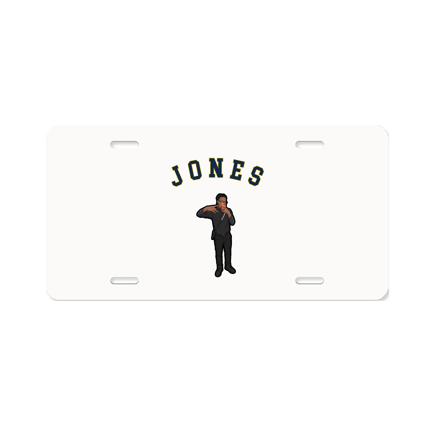 License Plate — Shirsey Arch in Classic