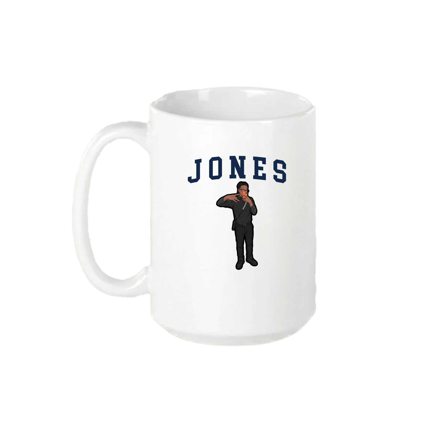 15oz Coffee Mug — Shirsey in White