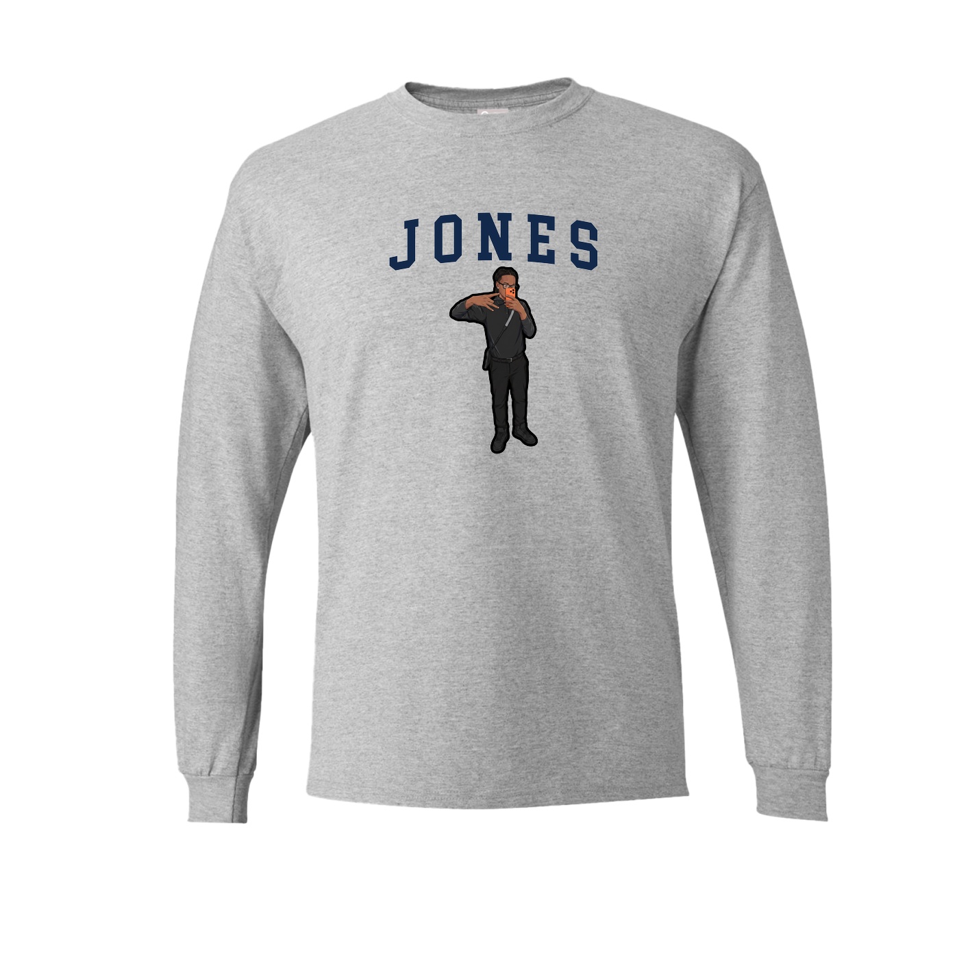 Long Sleeve Tee — Shirsey in Grey
