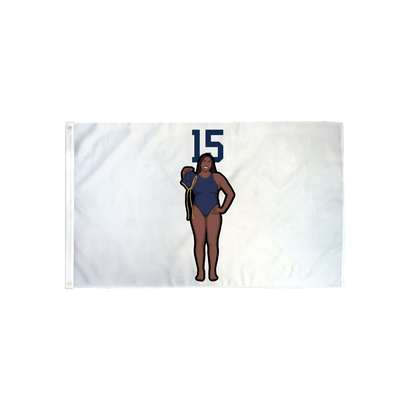 3x5 Flag — Number Top in Classic