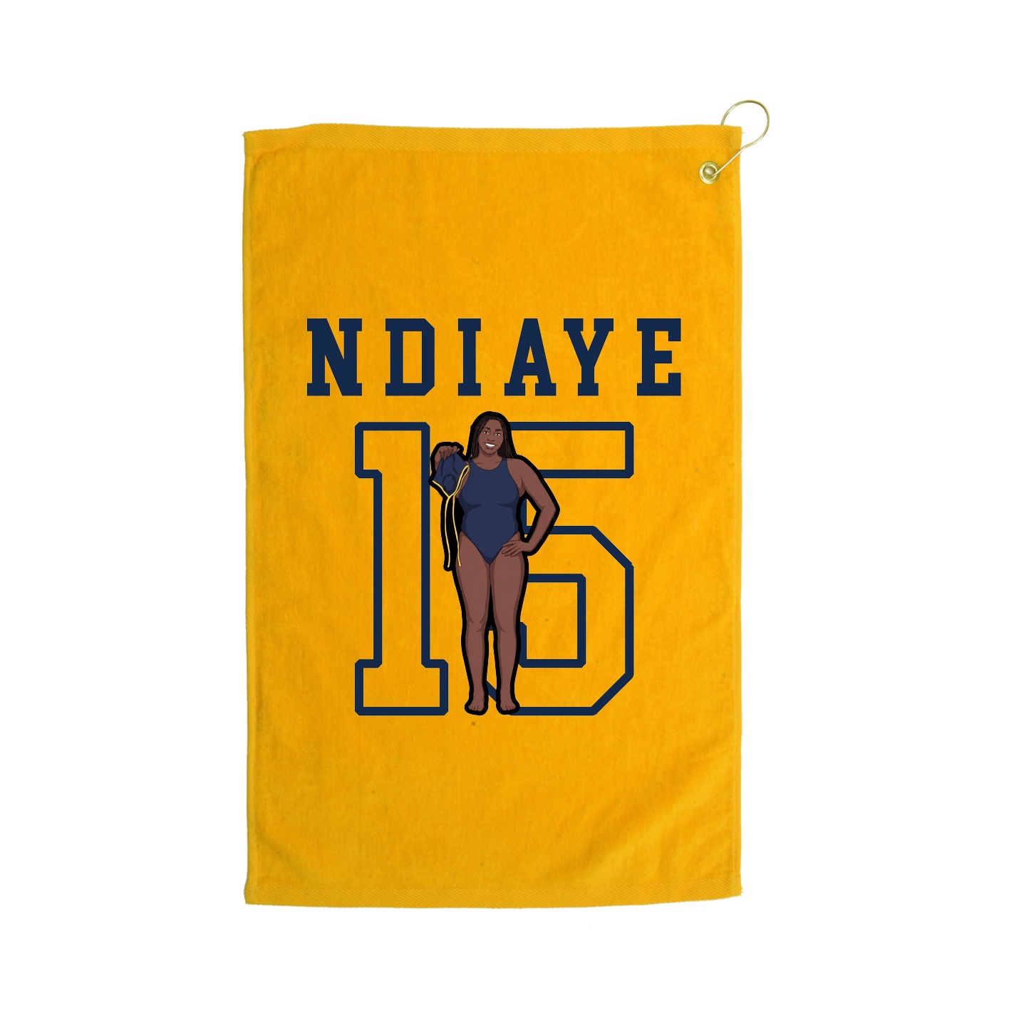 Golf Towel — Shirsey in Gold