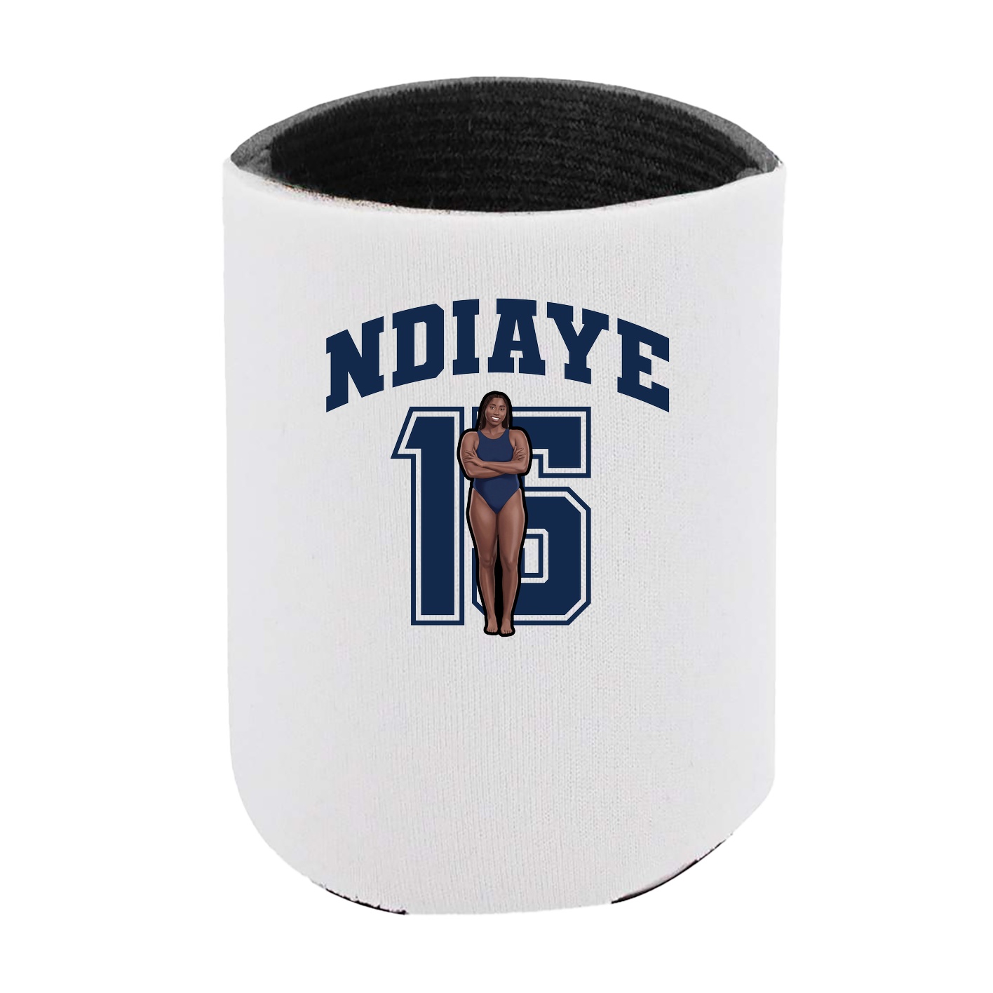 Can Holder — Number in White