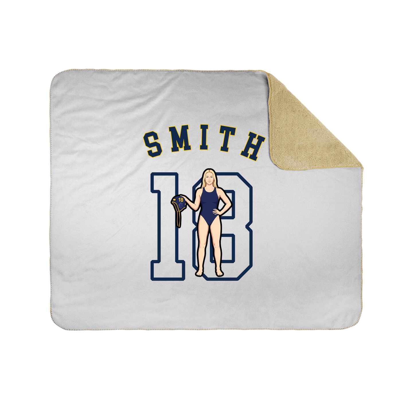 Throw Blanket — Shirsey Arch in White
