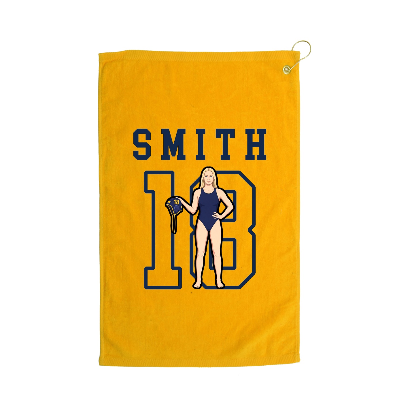Golf Towel — Shirsey in Gold