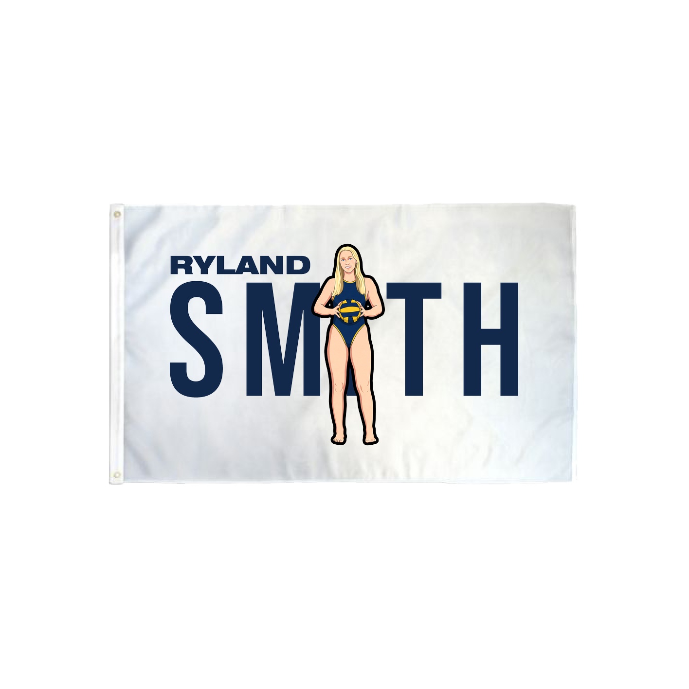 3x5 Flag — Player Name in Classic