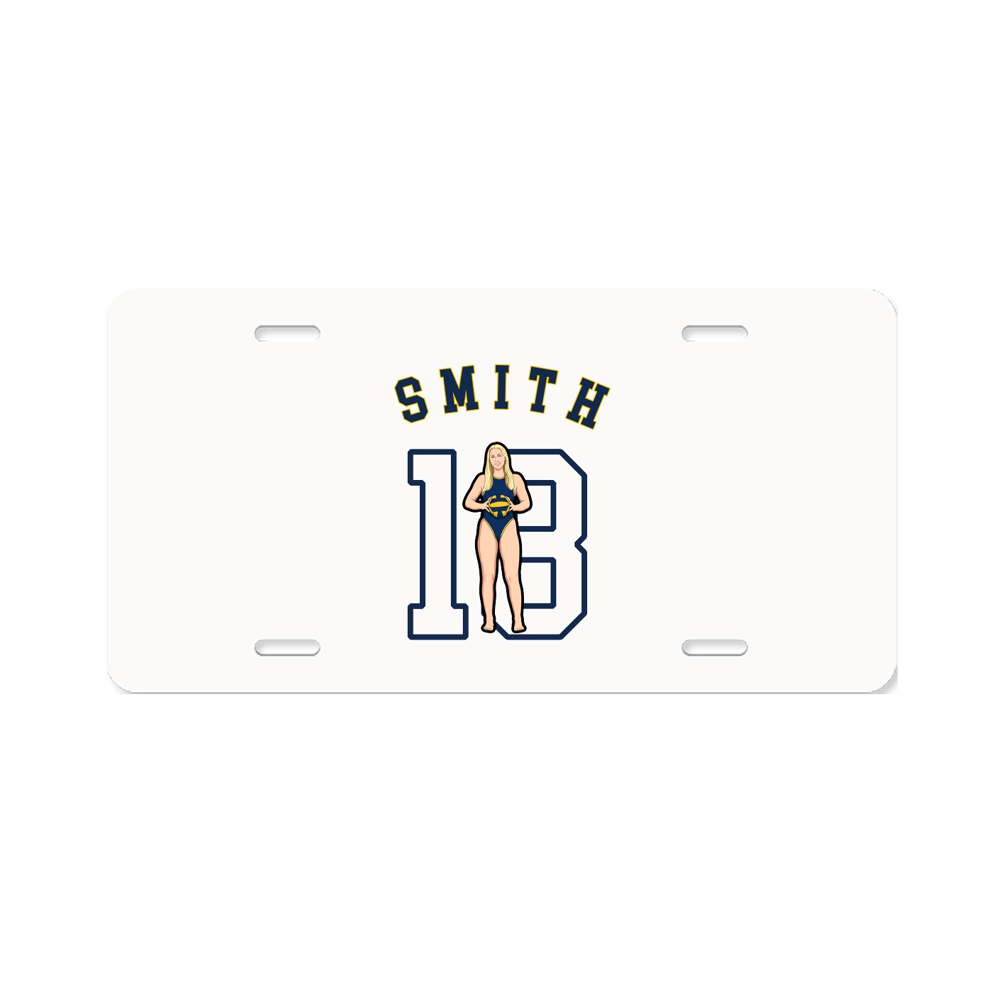 License Plate — Shirsey Arch in Classic