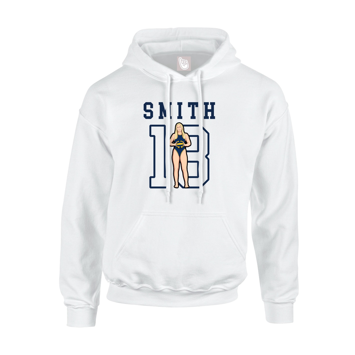 Youth Hoodie — Shirsey in White