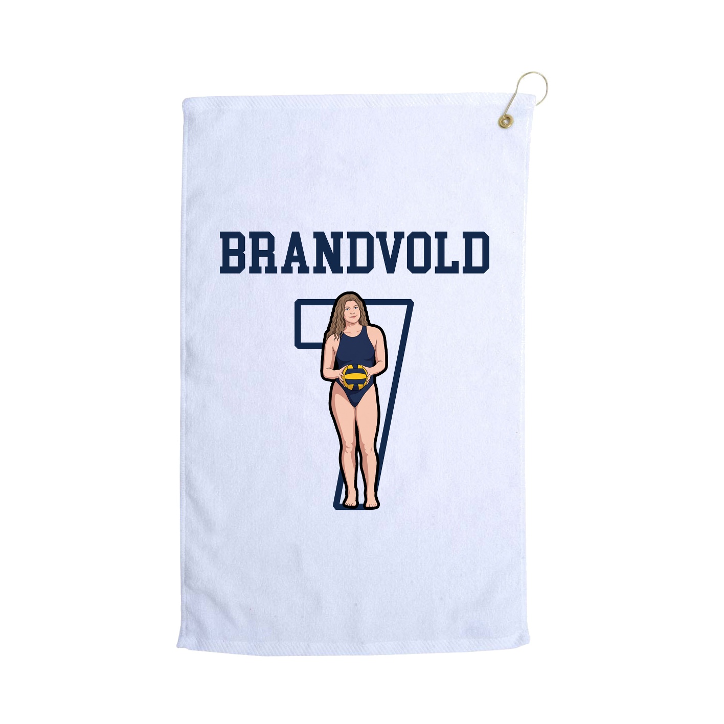 Golf Towel — Shirsey in White