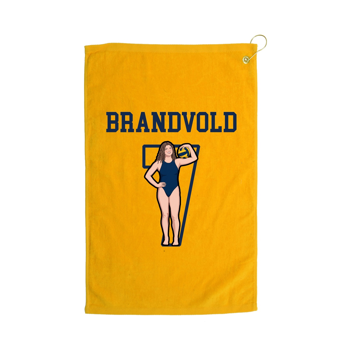 Golf Towel — Shirsey in Gold