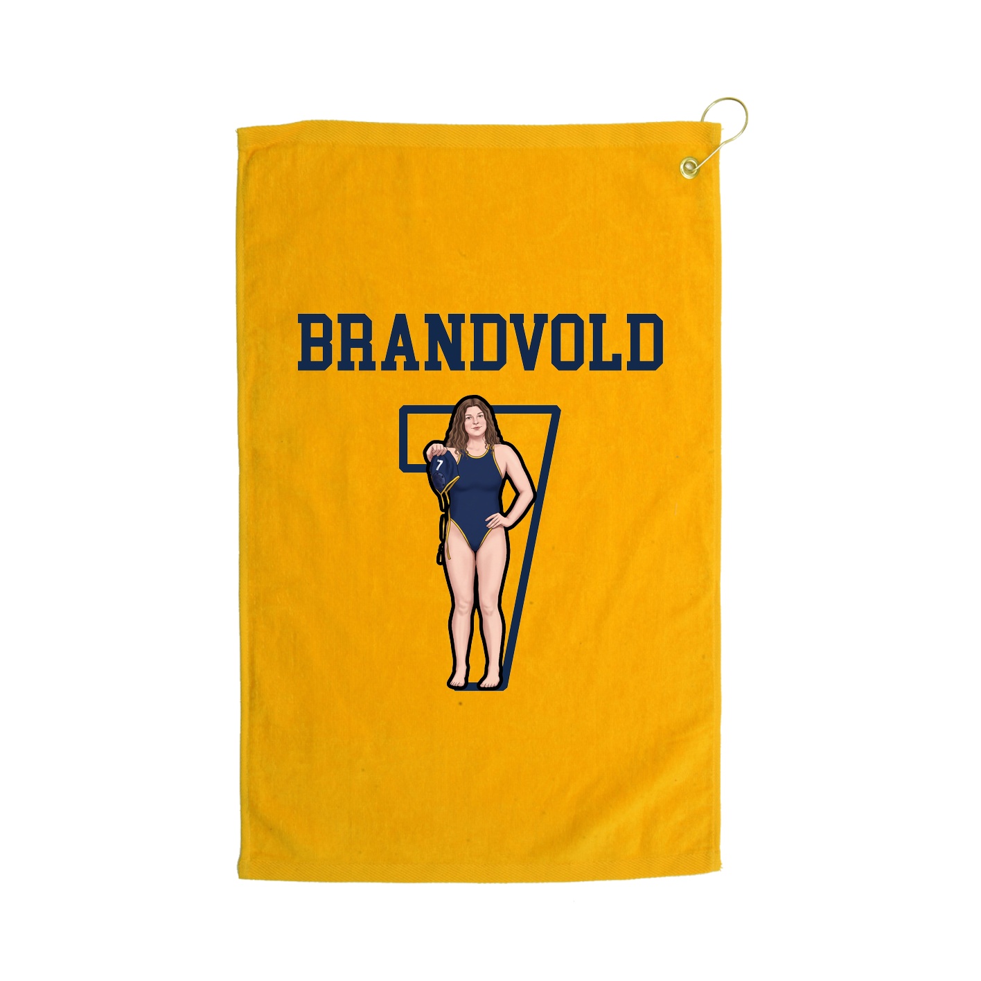 Golf Towel — Shirsey in Gold