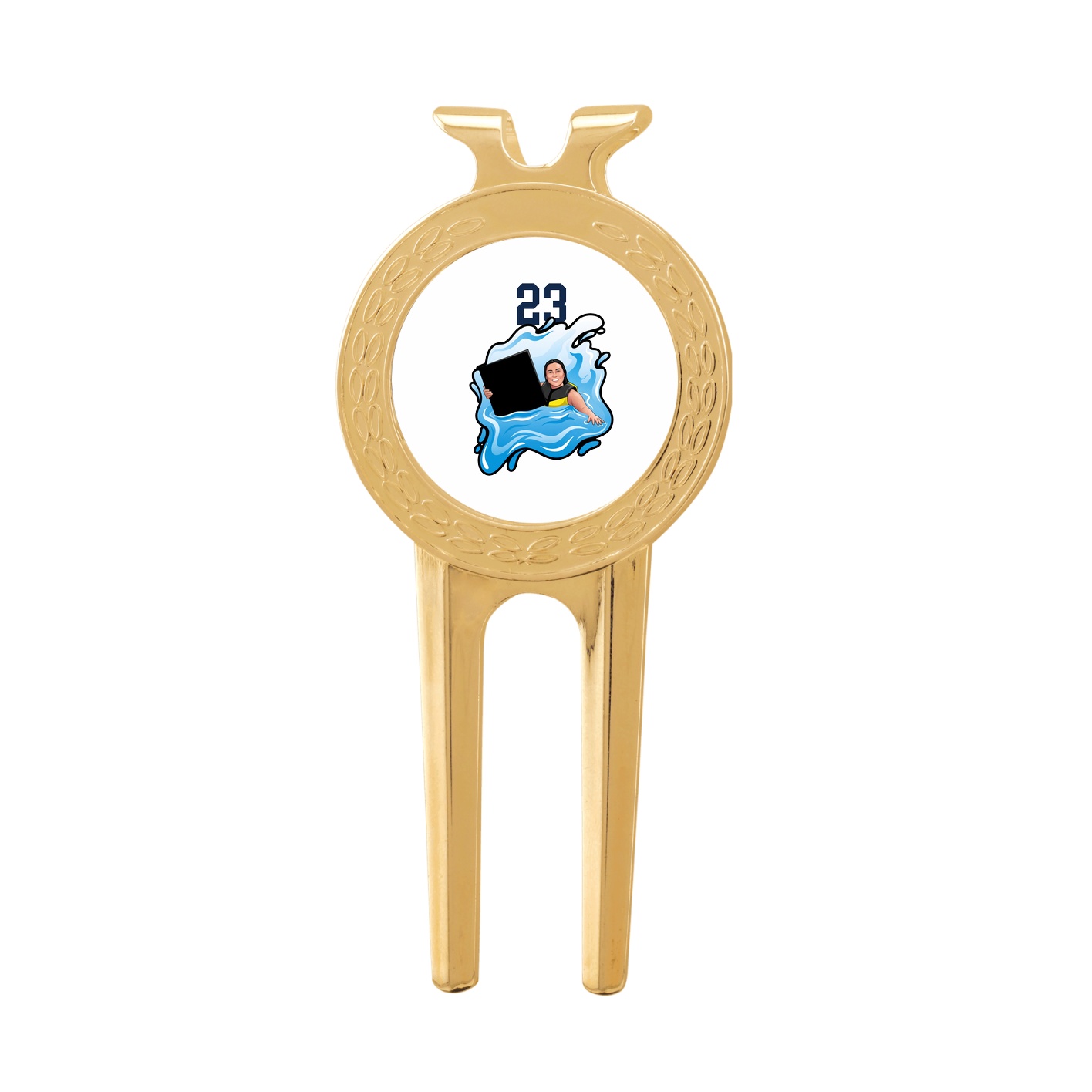 Divot Tool with Ball Marker — Number Top in Classic