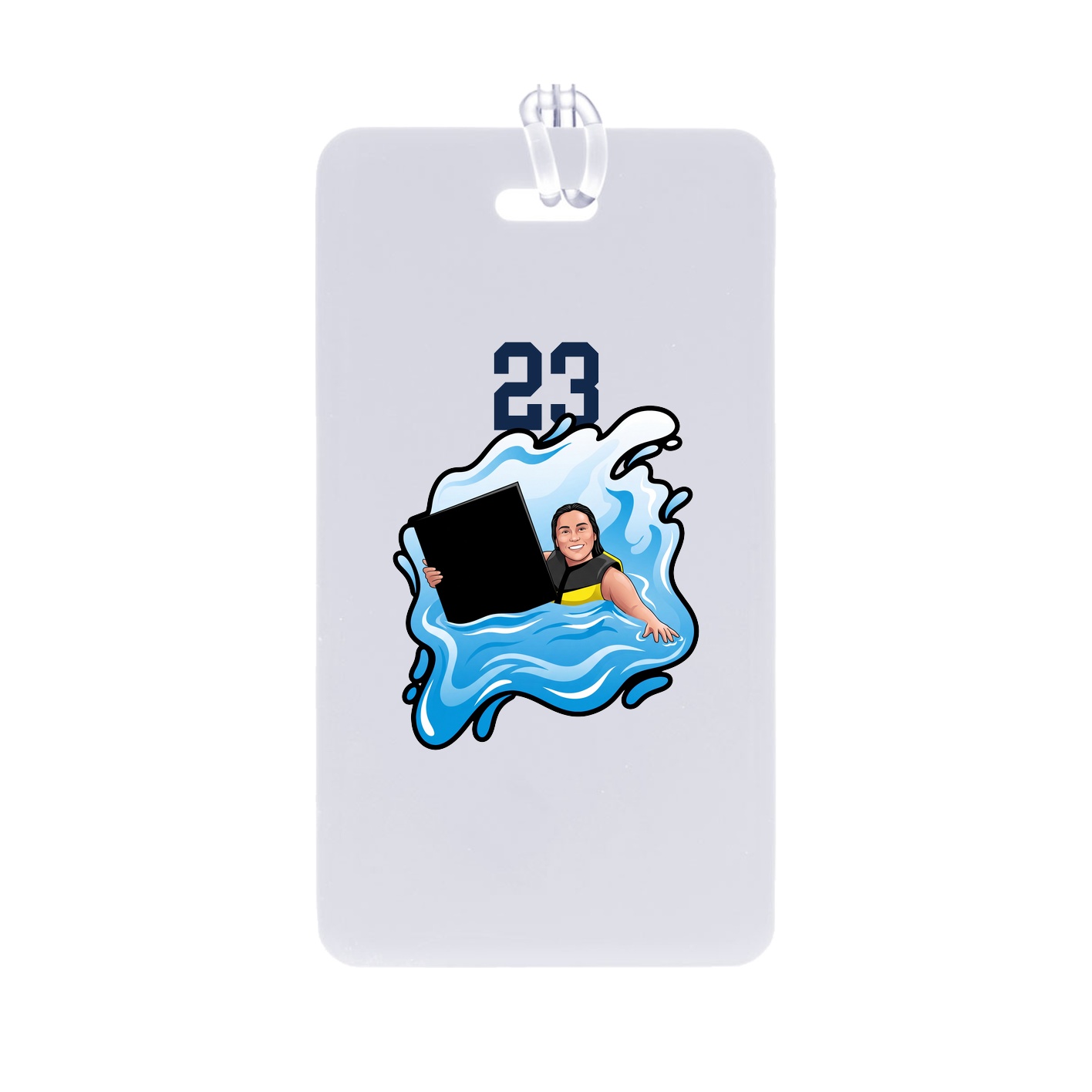 Bag Tag — Number Top in Classic