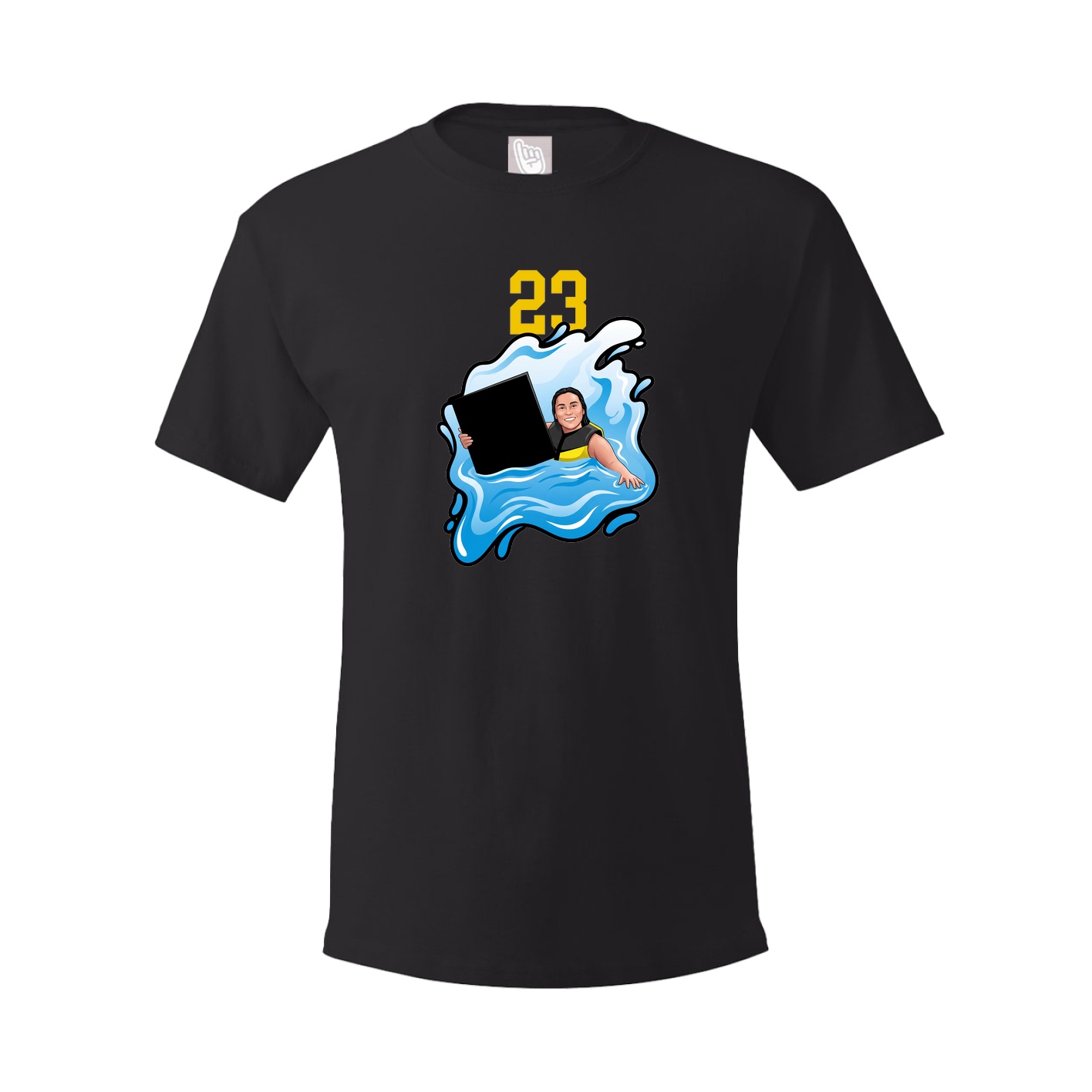Tee — Number Top in Black