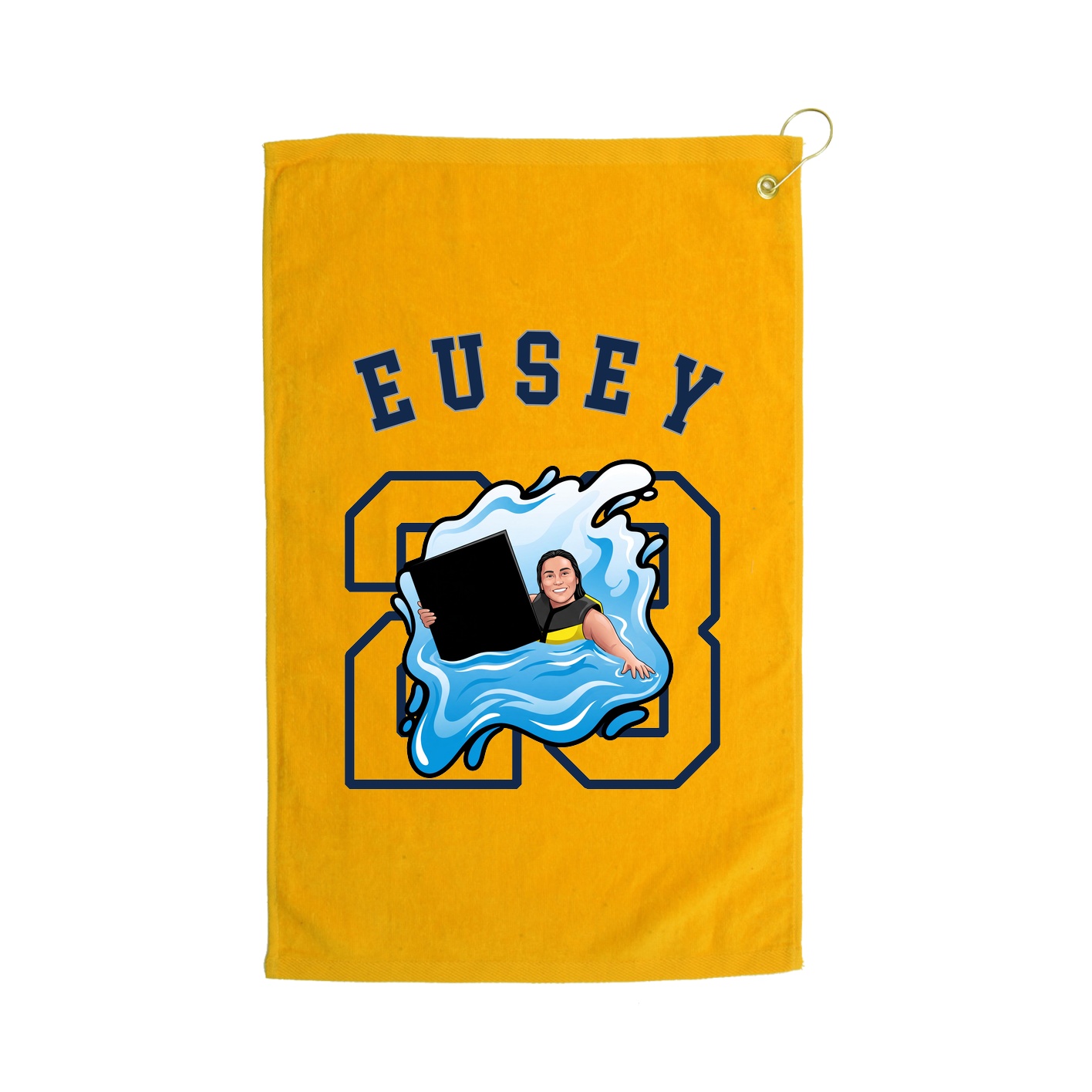 Golf Towel — Shirsey Arch in Gold