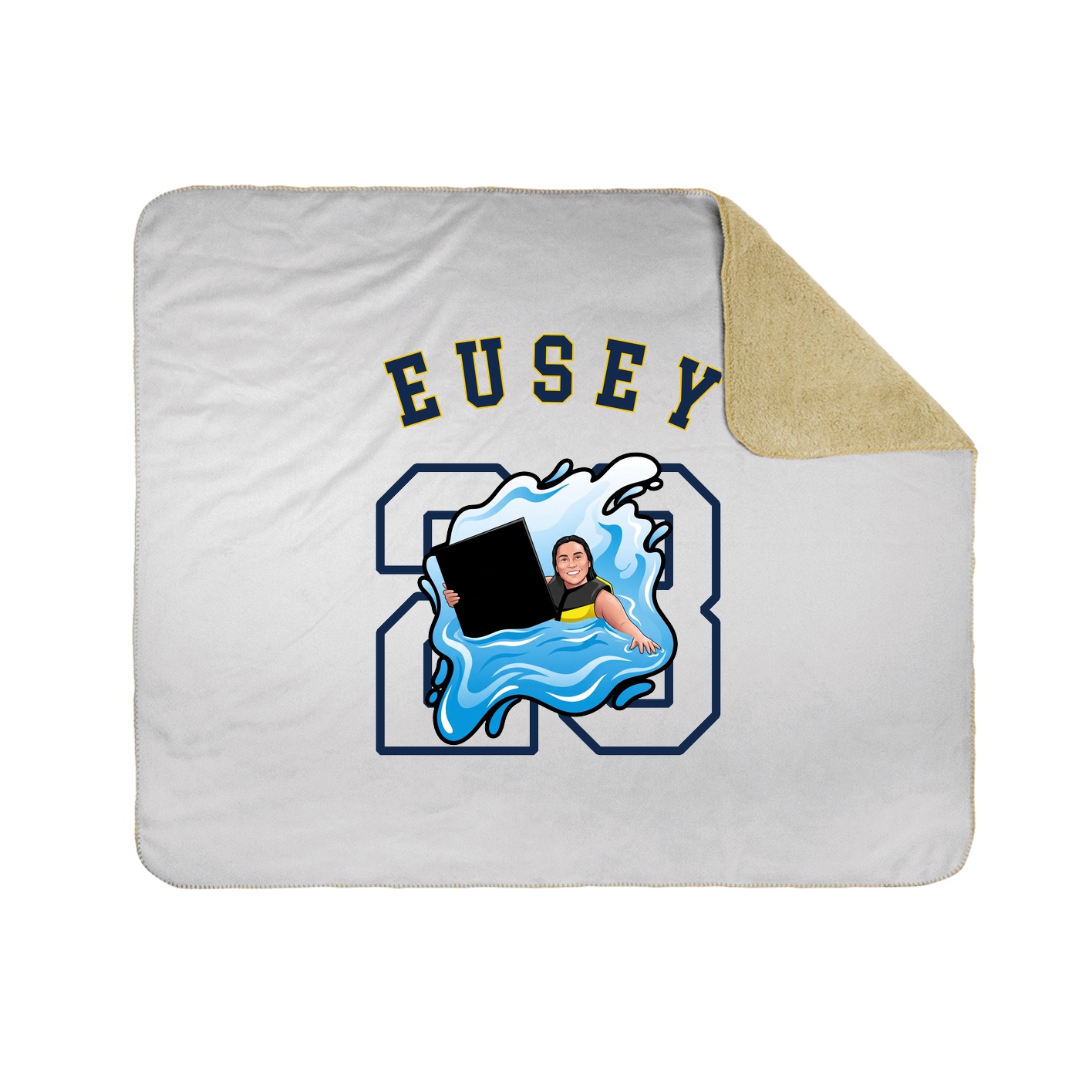 Throw Blanket — Shirsey Arch in White