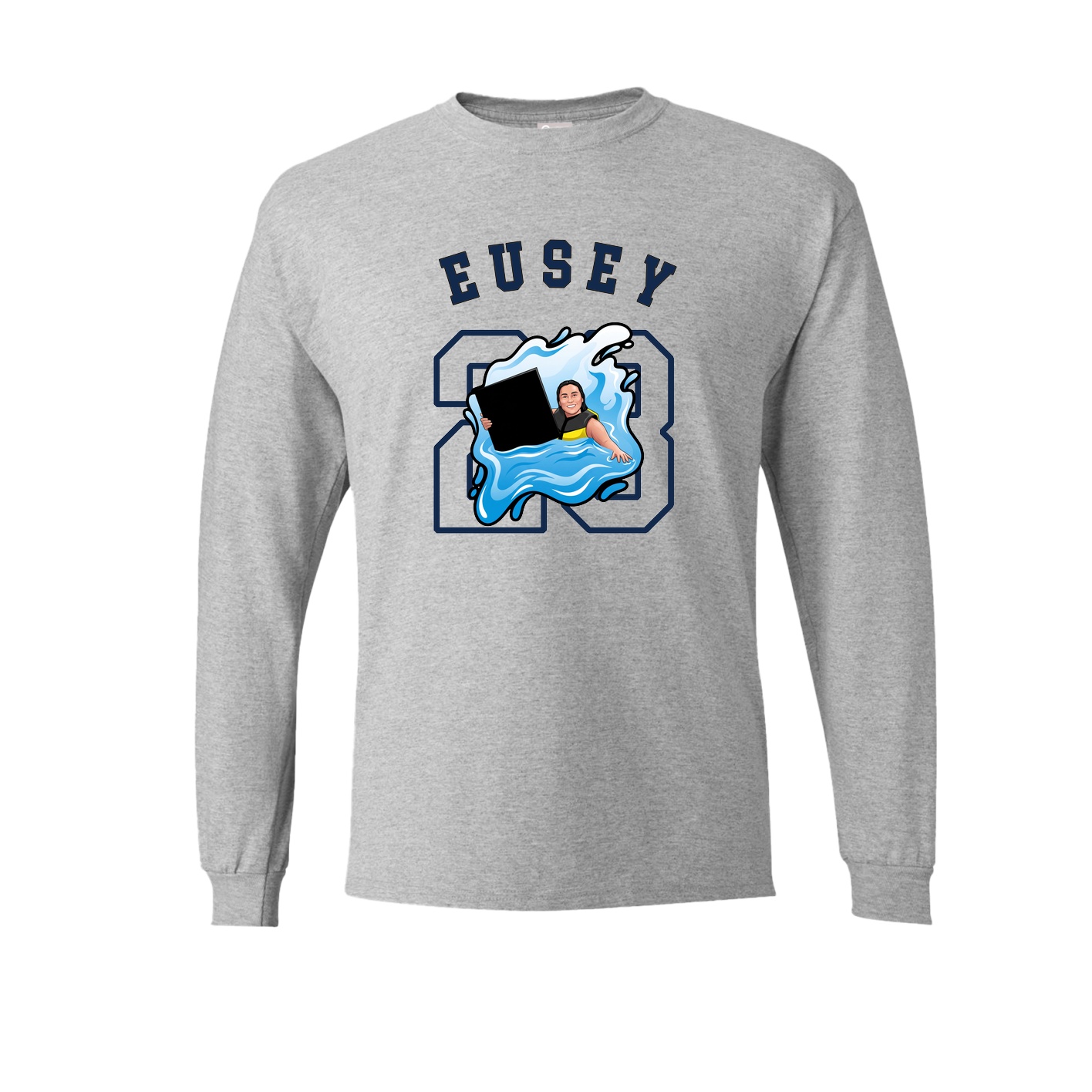 Long Sleeve Tee — Shirsey Arch in Grey
