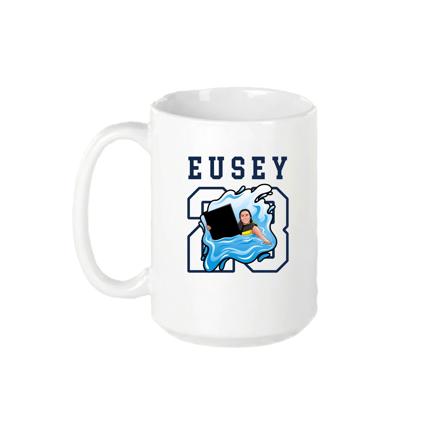 15oz Coffee Mug — Shirsey in White