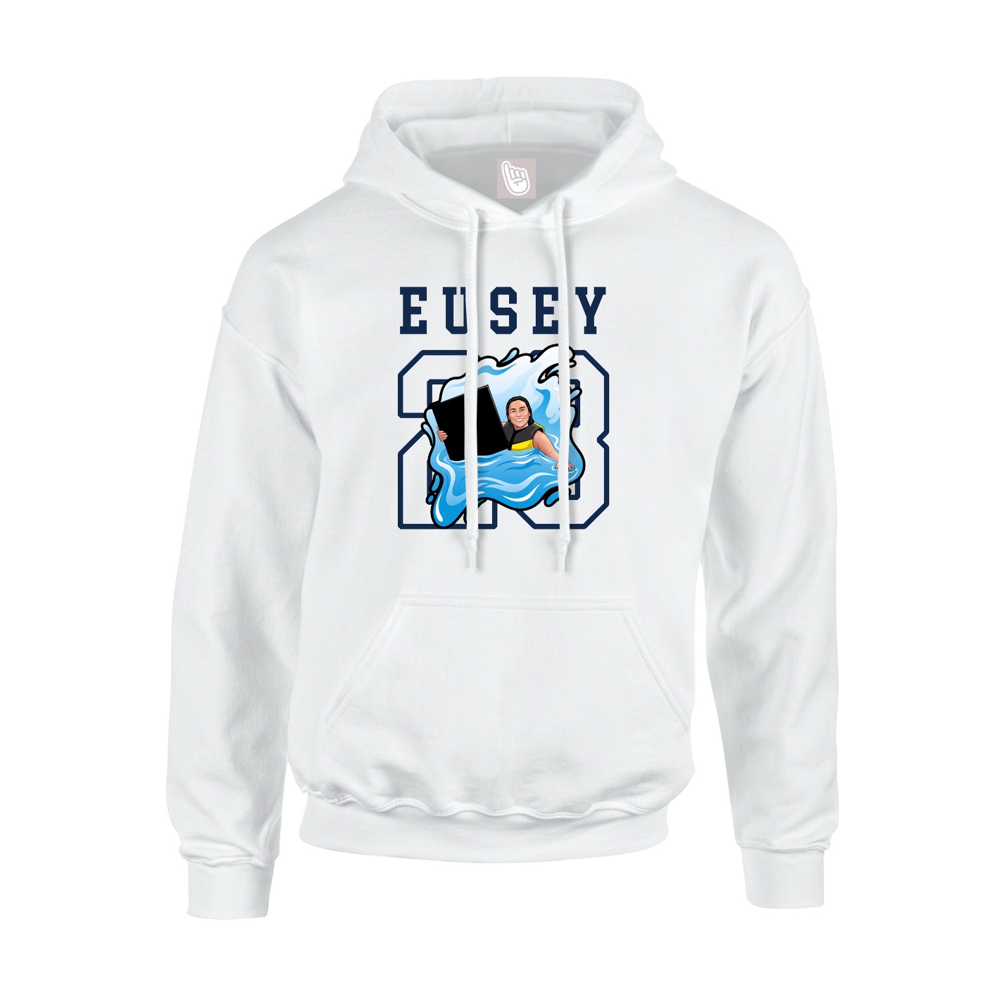 Youth Hoodie — Shirsey in White