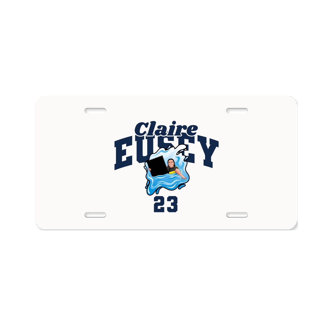License Plate — Signature Arch in Classic