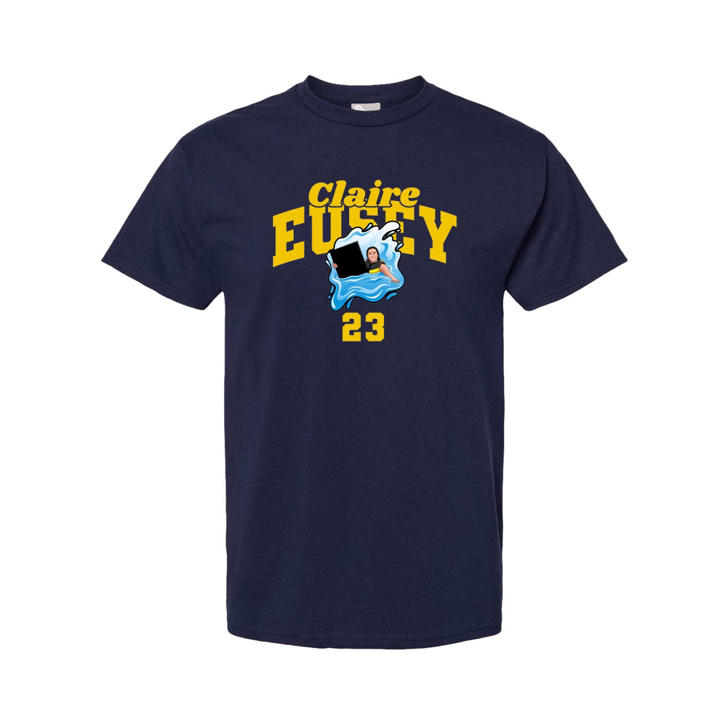 Youth Tee — Signature Arch in Navy