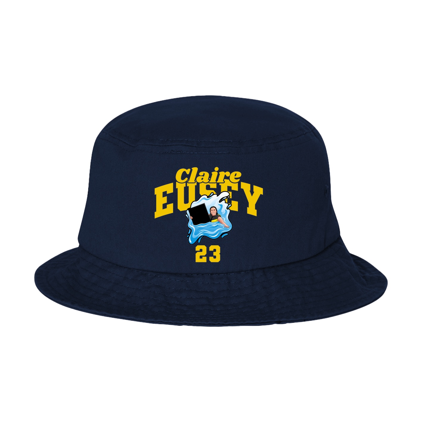 Bucket Cap — Signature Arch in Navy