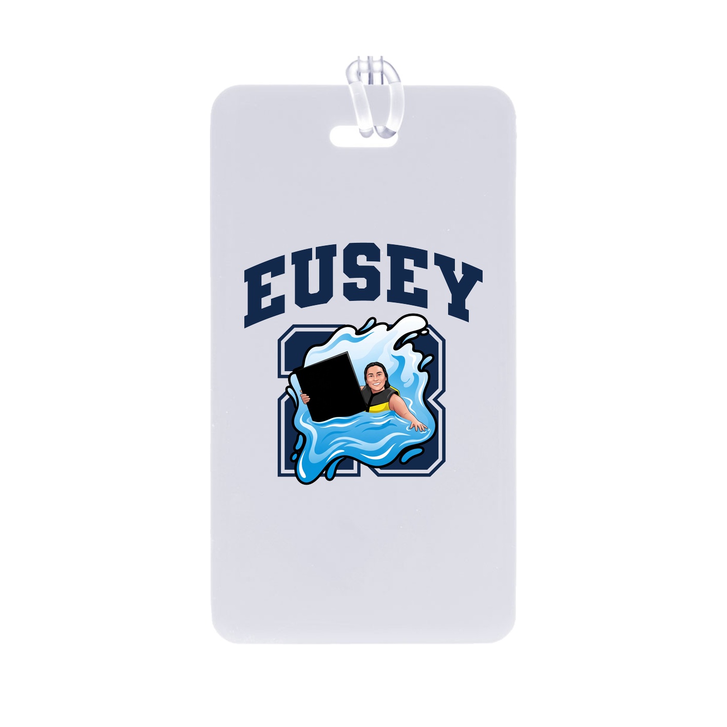 Bag Tag — Number in Classic
