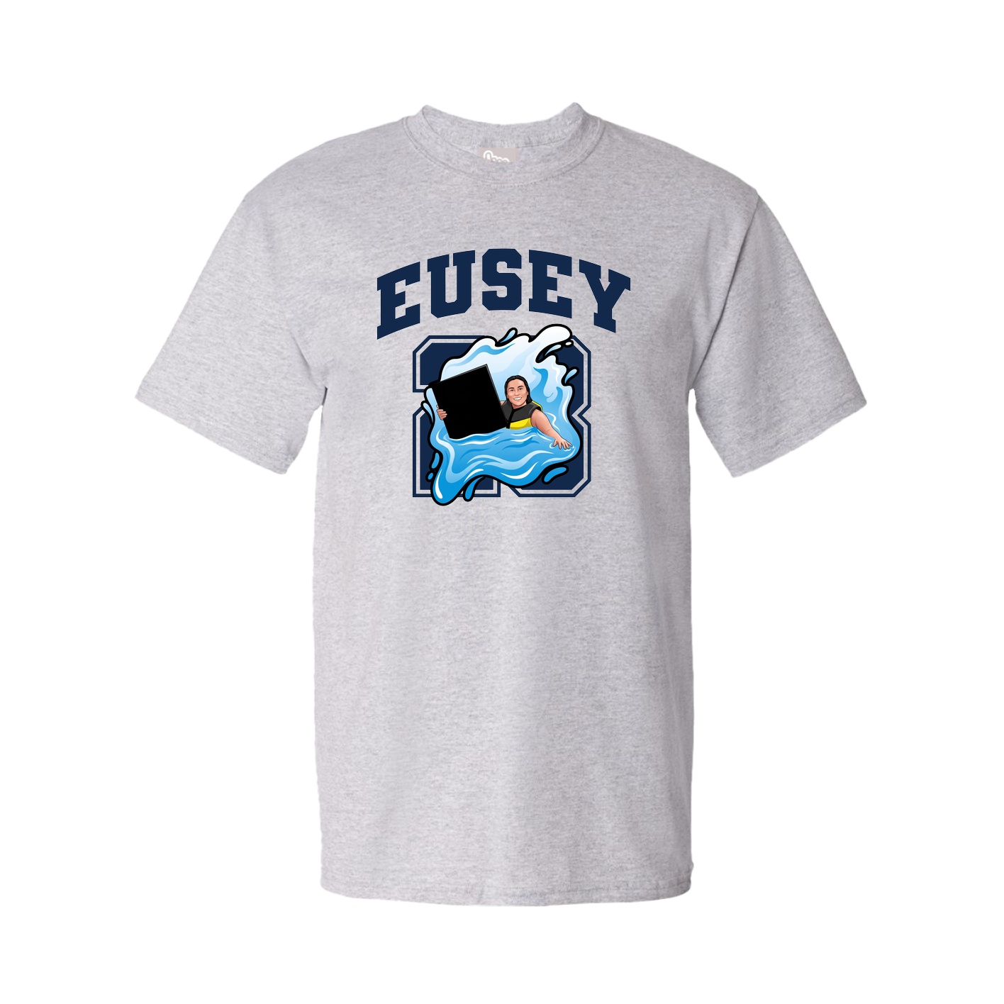 Tee — Number in Grey