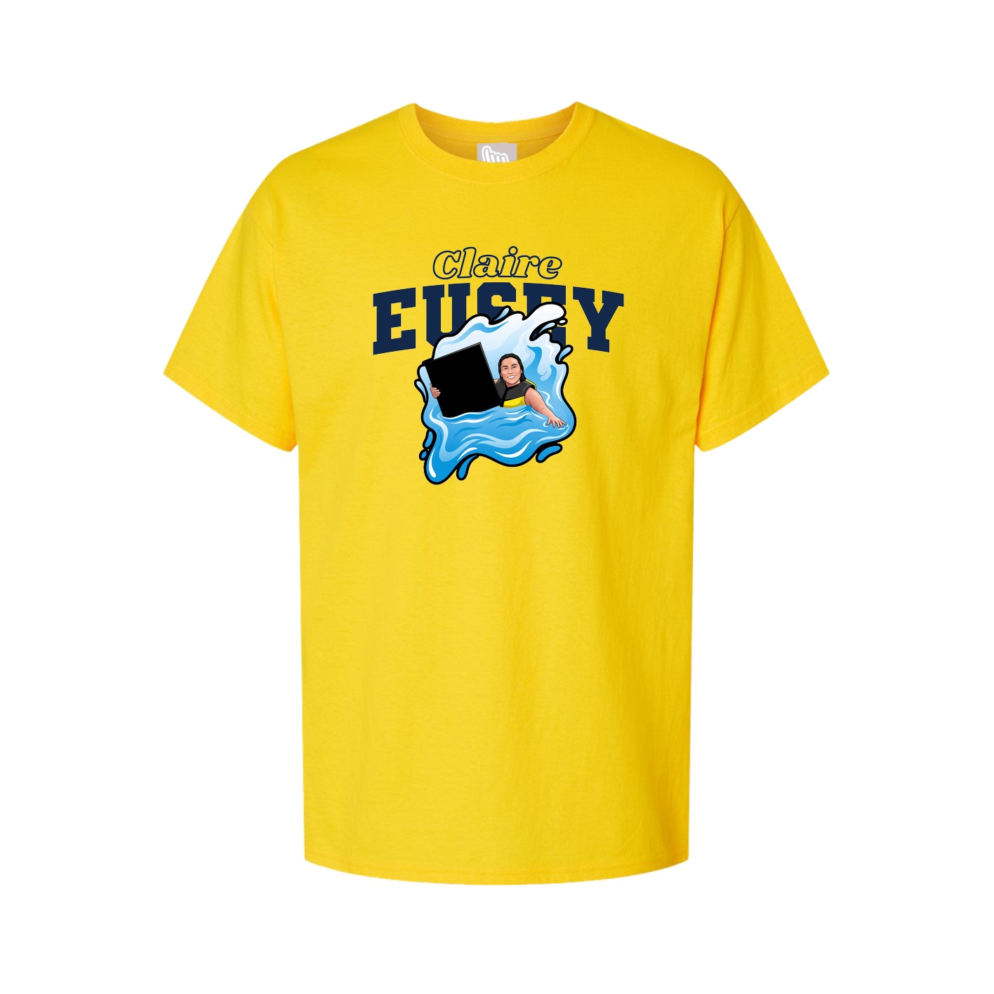 Tee — Name Arch in Gold