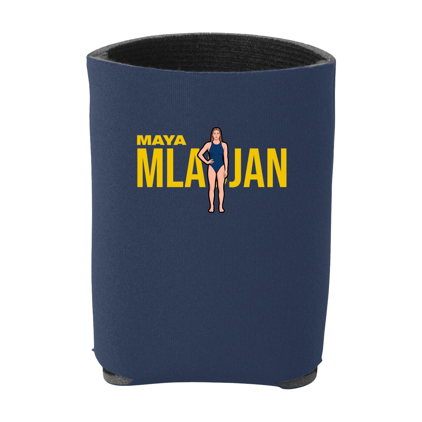 Can Holder — Player Name in Navy