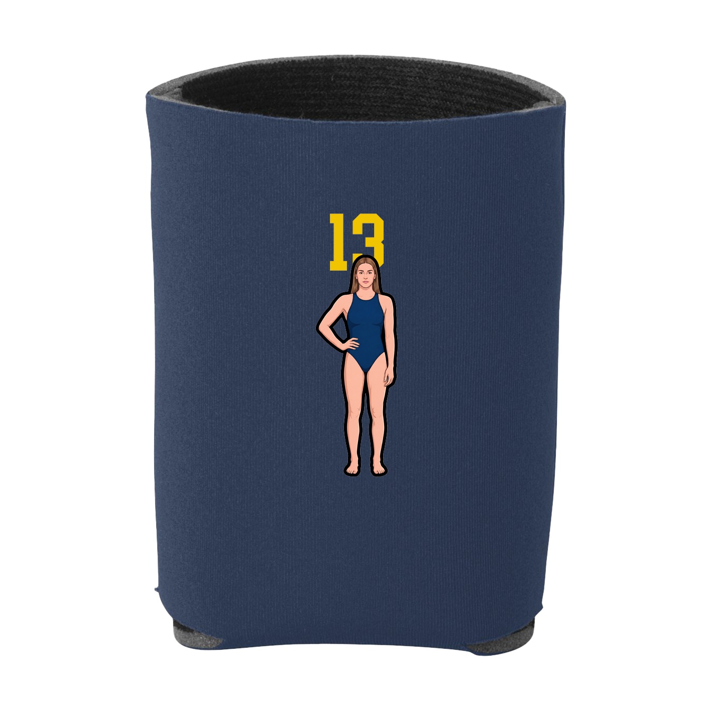 Can Holder — Number Top in Navy