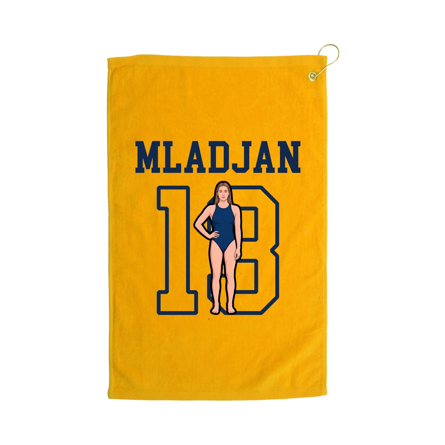 Golf Towel — Shirsey in Gold