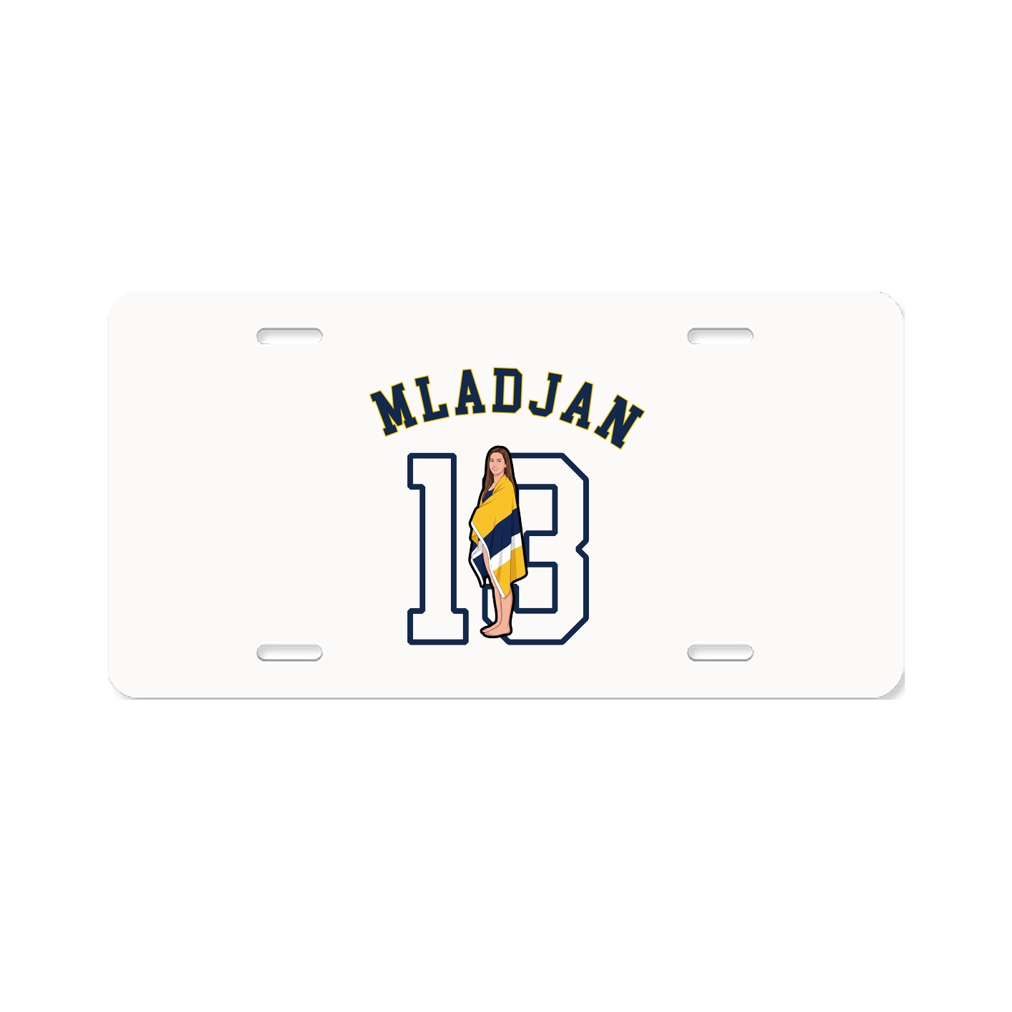 License Plate — Shirsey Arch in Classic